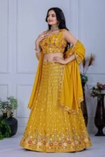 Designer Fox Georgette Lehenga Set