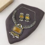 Antique Elephant Hasali Necklace Set 2.jpg
