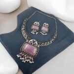 Antique Elephant Hasali Necklace Set 9.jpg