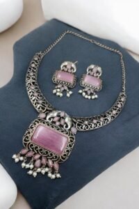 Antique Elephant Hasali Necklace Set 9.jpg