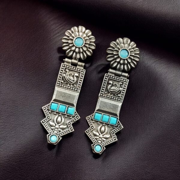 Oxidized Silver Replica Earrings 14.jpeg