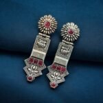 Oxidized Silver Replica Earrings 19.jpeg