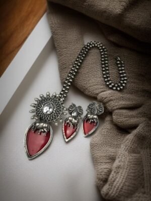 Silver Replica Nandi Necklace Set 6.jpg